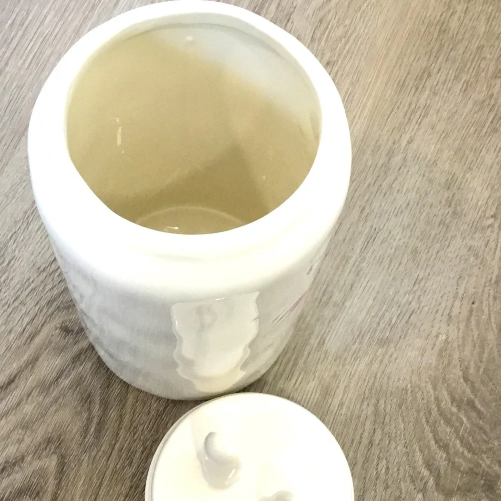 Bunny Ceramic Canister By 10 Strawberry Street - Picture 8 of 11